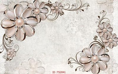 Tệp tin gốc File hoa trang sức 3d TS2041 (dùng cho in ấn) chuyên nghiệp