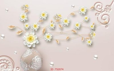 File in lụa File hoa trang sức 3d TS2074 (hoa văn) File hoa trang sức 3d TS2074