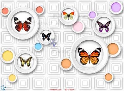 File tranh File hoa trang sức TS214 (gốc) chủ đề thành phố