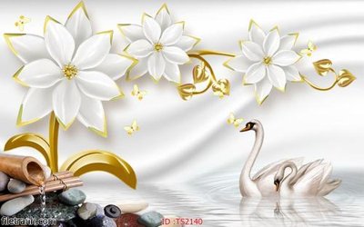 Hình ảnh file gốc File hoa trang sức 3d TS2140 cho in UV