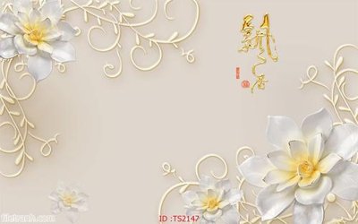 Download file File hoa trang sức 3d TS2147 (gốc) in mica bàn thờ