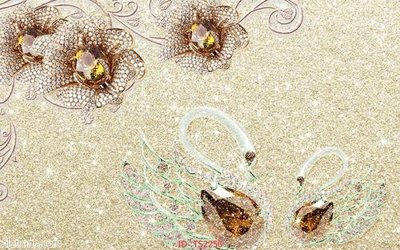 File ảnh File hoa trang sức 3d TS2250 (gốc) cho trang trí nội thất