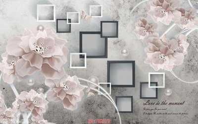 File gốc File hoa trang sức 3d TS2373 (trang trí) phòng ngủ