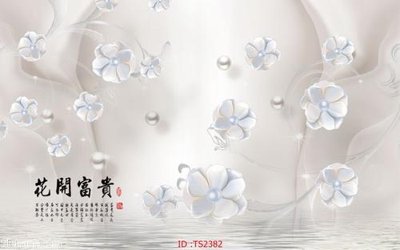 File tranh gốc File hoa trang sức 3d TS2382 (sắc nét từng chi tiết)