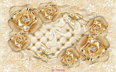 Tải file gốc File hoa trang sức 3d TS2418 dùng cho in ấn