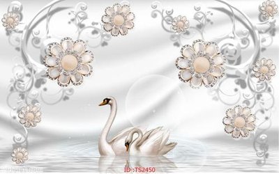 File tranh File hoa trang sức 3d TS2450 (ảnh gốc) cho in ấn kỹ thuật số
