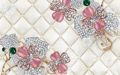 File tranh quảng cáo File hoa trang sức 3d TS2518 (file gốc) chuyên nghiệp