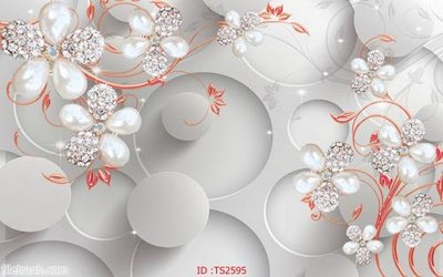 Mua file gốc File hoa trang sức 3d TS2595 (in ấn) tại Filetranh.com