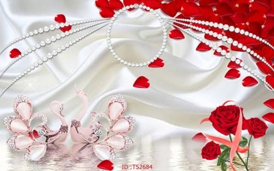 Tải file File hoa trang sức 3d TS2684 (gốc) in tranh tráng gương