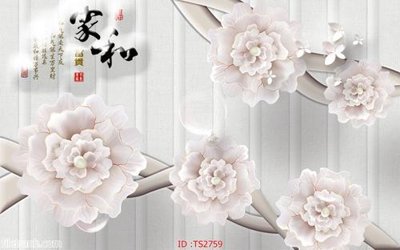 File gốc File hoa trang sức 3d TS2759 (thiết kế) cho in ấn