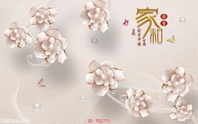 Ảnh gốc File hoa trang sức 3d TS2771 (độ nét cao) in mica