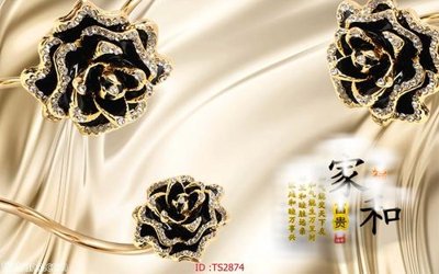 File gốc File hoa trang sức 3d TS2874 (in lụa) tranh thuận buồm