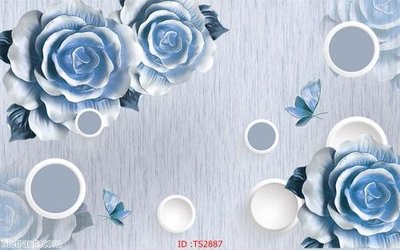 File gốc File hoa trang sức 3d TS2887 (in ấn) không giới hạn