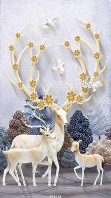 Mua file gốc File hoa trang sức 3d TS3028 (chất lượng) tại Filetranh.com