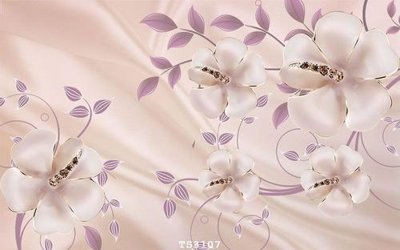 File tranh gốc File hoa trang sức 3d TS3107 chủ đề hiện đại