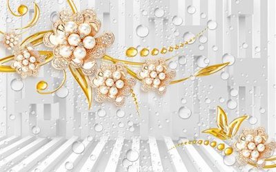 Download file gốc File hoa trang sức 3d TS3124 (in lụa) cao cấp