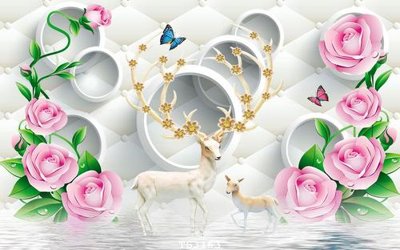 Tải file gốc File hoa trang sức 3d TS3163 dùng cho in ấn