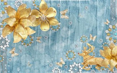 File gốc File hoa trang sức 3d TS3187 (Filetranh.com) File hoa trang sức 3d TS3187