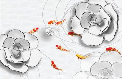 File tranh File hoa trang sức 3d TS3204 (gốc) chủ đề thành phố