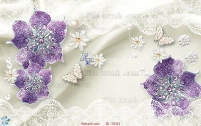 File gốc File hoa trang sức TS321 (PNG) không nền chất lượng