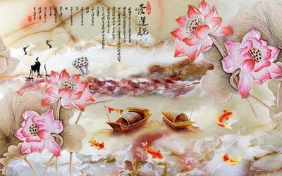 File tranh File hoa trang sức 3d TS3248 (gốc) chủ đề tĩnh vật