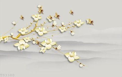 File tranh trang trí File hoa trang sức 3d TS3380 (tải file gốc)