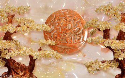 Ảnh gốc File hoa trang sức 3d TS3383 (nét căng) in mica