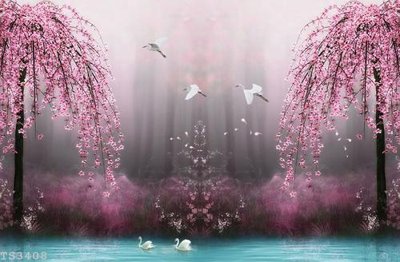 Ảnh gốc File hoa trang sức 3d TS3408 (độ nét cao) in tráng gương