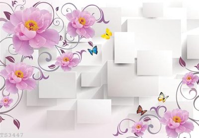 Tải file File hoa trang sức 3d TS3447 (gốc) làm tranh trang trí