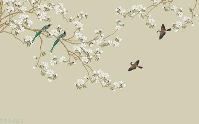 Hình ảnh file gốc in trần nhà File hoa trang sức 3d TS3483