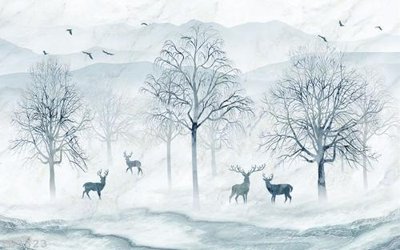 File tranh File hoa trang sức 3d TS3523 (gốc) chủ đề trừu tượng