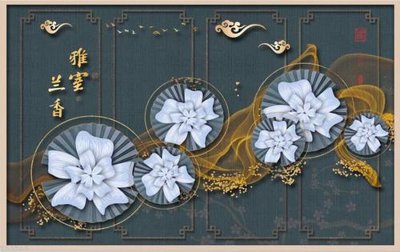 File gốc File hoa trang sức 3d TS3566 (phong cách) tối giản