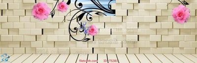 File gốc File hoa trang sức TS381 (ảnh chi tiết) để in lụa