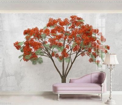 File tranh File hoa trang sức 3d TS3876 (gốc) in film