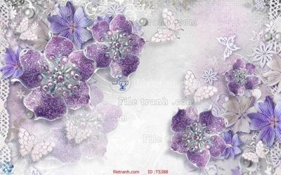 File gốc File hoa trang sức TS388 (in mica) làm quà tặng