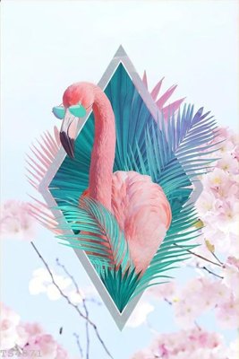 Download file gốc File hoa trang sức 3d TS4071 (in mica) logo