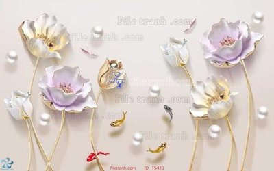 File tranh in mica File hoa trang sức TS420 (độ phân giải cao)