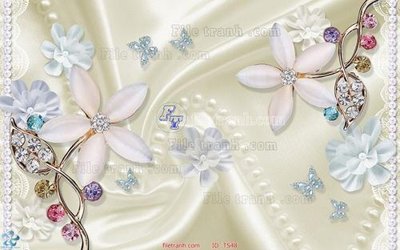 File gốc File hoa trang sức TS48 (in 3D) nghệ thuật