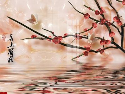 File ảnh File tranh hoa trang sức in tường 3d TS5092 (gốc) in Hiflex