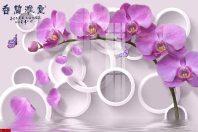 File gốc File tranh hoa trang sức in tường 3d TS5100 (Filetranh.com) File tranh hoa trang sức in tường 3d TS5100