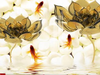 File in ấn File tranh hoa trang sức in tường 3d TS5153 chuyên nghiệp