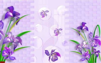 Tải file gốc File tranh hoa trang sức in tường 3d TS5177 (in khổ lớn) không vỡ