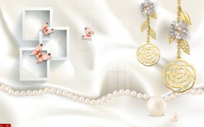 Tải file File tranh hoa trang sức in tường 3d TS5214 (gốc) in nhanh