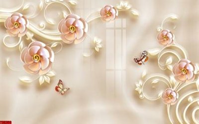 File in trần File tranh hoa trang sức in tường 3d TS5350 (file gốc) chủ đề vũ trụ