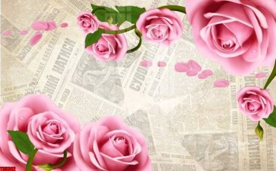 File gốc File tranh hoa trang sức in tường 3d TS5382 (cho in ấn) từ kho Filetranh