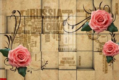 Tải file File tranh hoa trang sức in tường 3d TS5415 (gốc) làm file tranh quảng cáo