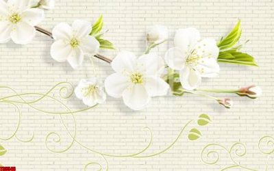 Tải file File tranh hoa trang sức in tường 3d TS5546 (ảnh gốc) in gạch 3D