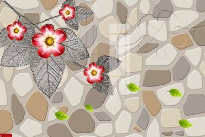 File tranh File tranh hoa trang sức in tường 3d TS5636 (ảnh gốc) sắc nét hoàn hảo