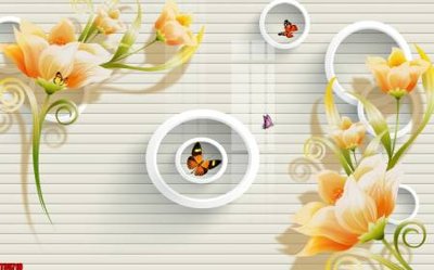 File in trần File tranh hoa trang sức in tường 3d TS5719 (bản gốc) bầu trời