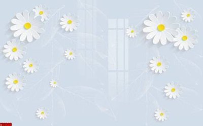 File tranh gốc File tranh hoa trang sức in tường 3d TS5868 (sắc nét từng chi tiết)